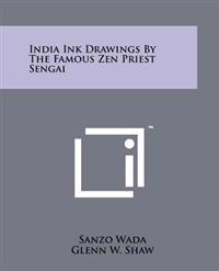 Bokomslag för "India Ink Drawings by the Famous Zen Priest Sengai"