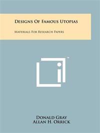 Designs of Famous Utopias: Materials for Research Papers