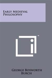 Kirjan kansi "Early Medieval Philosophy"