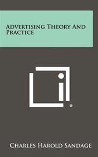 Kirjan kansi "Advertising Theory and Practice"