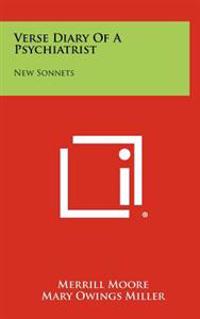 Kirjan kansi "Verse Diary of a Psychiatrist: New Sonnets"