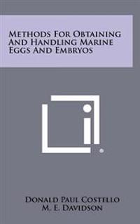 Kirjan kansi "Methods for Obtaining and Handling Marine Eggs and Embryos"