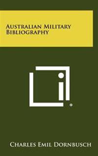 Australian Military Bibliography
