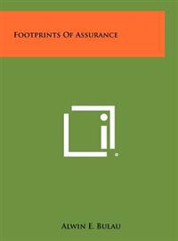 Kirjan kansi "Footprints of Assurance"