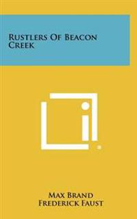 Kirjan kansi "Rustlers of Beacon Creek"