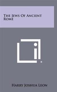 Kirjan kansi "The Jews of Ancient Rome"
