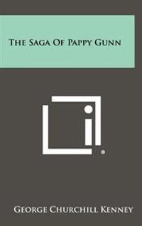 Kirjan kansi "The Saga of Pappy Gunn"