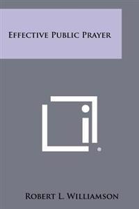 Effective Public Prayer