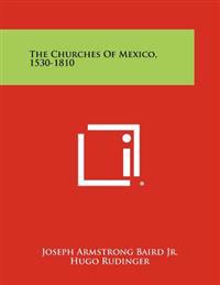 Kirjan kansi "The Churches of Mexico, 1530-1810"