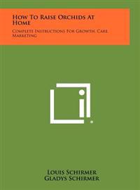 How to Raise Orchids at Home: Complete Instructions for Growth, Care, Marketing