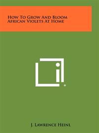 How to Grow and Bloom African Violets at Home