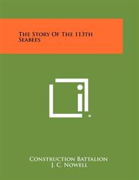 Kirjan kansi "The Story of the 113th Seabees"