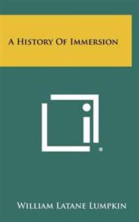 A History of Immersion