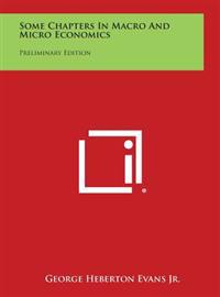 Kirjan kansi "Some Chapters in Macro and Micro Economics: Preliminary Edition"