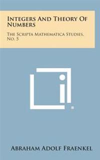 Kirjan kansi "Integers and Theory of Numbers: The Scripta Mathematica Studies, No. 5"