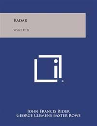 Radar: What It Is