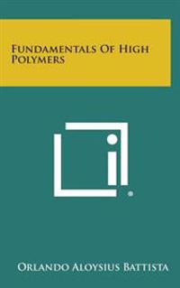Kirjan kansi "Fundamentals of High Polymers"