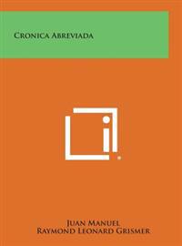 Kirjan kansi "Cronica Abreviada"