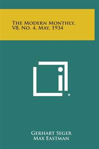 Kirjan kansi "The Modern Monthly, V8, No. 4, May, 1934"