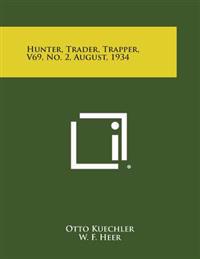 Kirjan kansi "Hunter, Trader, Trapper, V69, No. 2, August, 1934"
