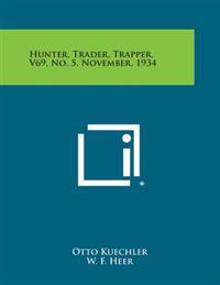 Kirjan kansi "Hunter, Trader, Trapper, V69, No. 5, November, 1934"