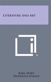 Kirjan kansi "Literature and Art"