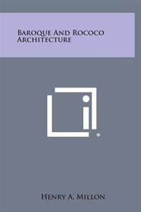 Kirjan kansi "Baroque and Rococo Architecture"