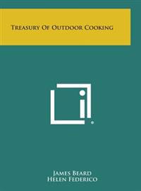 Kirjan kansi "Treasury of Outdoor Cooking"