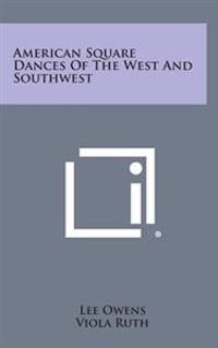 Kirjan kansi "American Square Dances of the West and Southwest"