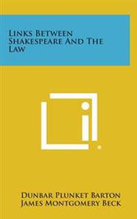 Bokomslag for "Links Between Shakespeare and the Law"