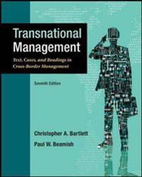 Transnational Management: Text, Cases and Readings in Cross-Border Management (Int'l Ed)