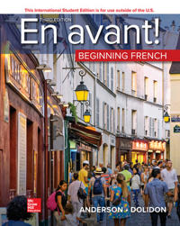 Kirjan kansi "En avant! Beginning French (Student Edition)"