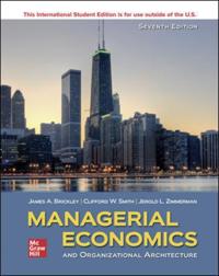 Managerial Economics and Organizational Architecture ISE