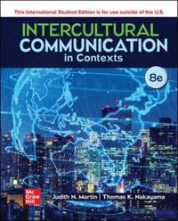 Intercultural Communication in Contexts ISE
