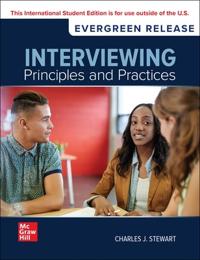 Interviewing: Principles and Practices: 2025 Release ISE
