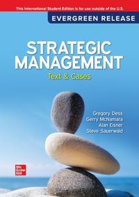 Strategic Management: Text and Cases: 2026 Release ISE