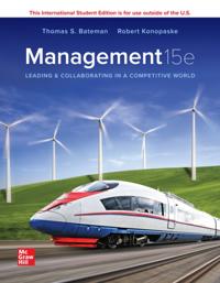 Management: Leading & Collaborating in a Competitive World ISE