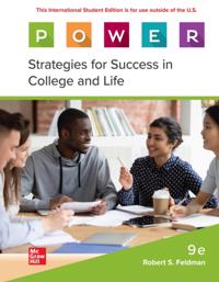 P.O.W.E.R. Learning: Strategies for Success in College and Life ISE