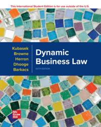 Dynamic Business Law ISE