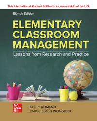 Elementary Classroom Management: Lessons from Research and Practice ISE