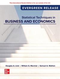 Statistical Techniques in Business and Economics: 2026 Release ISE