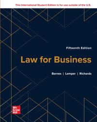 Law for Business ISE