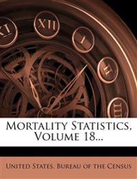 Mortality Statistics; Volume 18