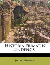 Historia Primatus Lundensis
