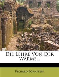 Die Lehre Von Der Warme...