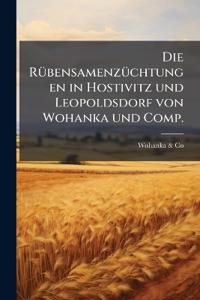 Die Rübensamenzüchtungen in Hostivitz und Leopoldsdorf von Wohanka und Comp.