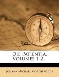 Forschungen zure neueren Litteraturgeschichte, Die Patientia