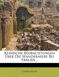 Wanderniere bei Frauen, 1886