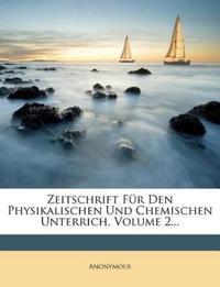 Bokomslag för "Zeitschrift Fur Den Physikalischen Und Chemischen Unterricht."