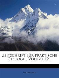 Zeitschrift Fur Praktische Geologie.